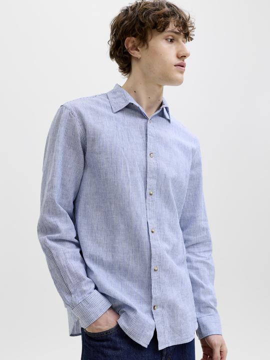 Image du produit Jack & Jones Jjesummer Linen Blend Shirt L/S Sn (L)