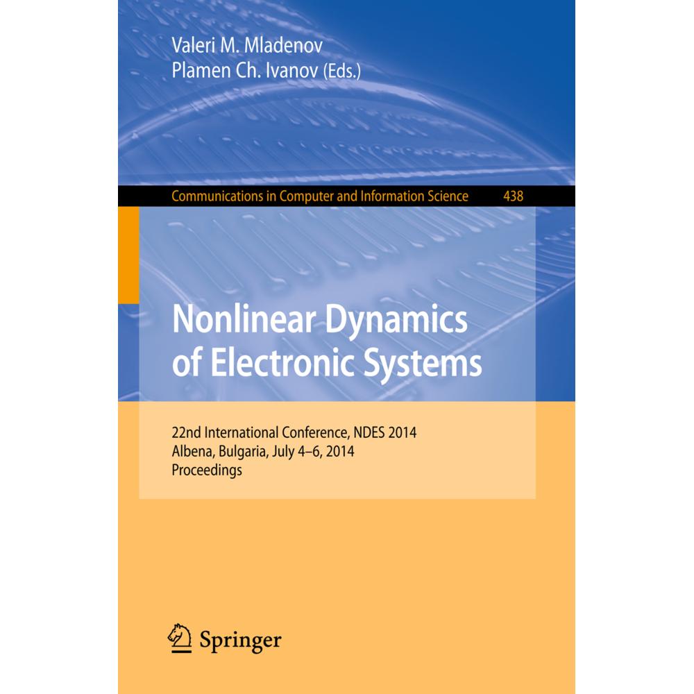 Nonlinear Dynamics of Electronic Systems, Fachbücher von Valeri M. Mladenov, Plamen Ch. Ivanov