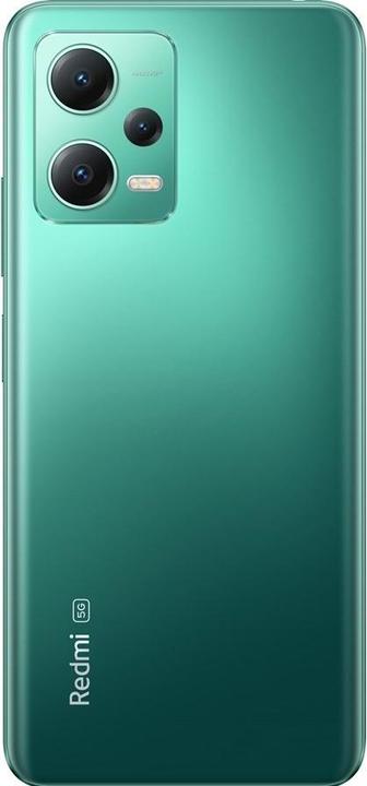 Actual product image Xiaomi Redmi Note 12 (256 GB, Forest Green, 6.67", Hybrid Dual SIM, 5G)