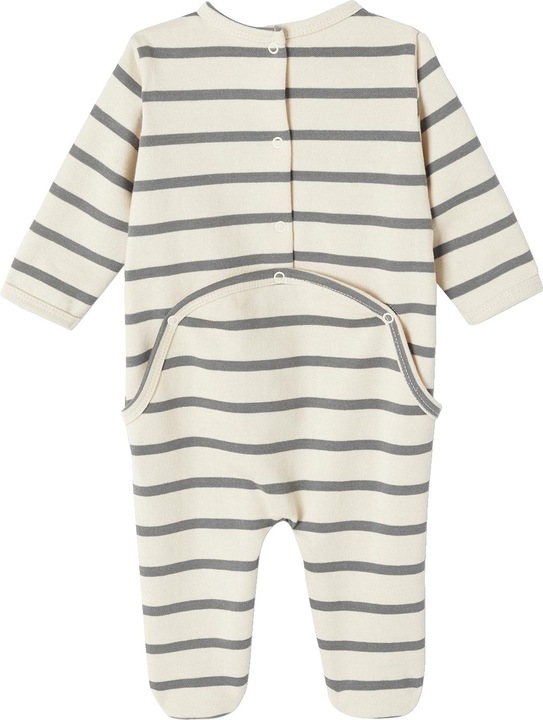Produktbild Vertbaudet Jungen Baby Strampler mit Streifen und Autos Oeko-Tex (62)