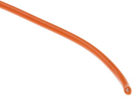 Produktbild AlphaWire Aderleitung AWG24 orange UL1007
