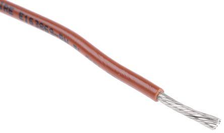 Produktbild AlphaWire Aderleitung AWG16 braun UL1007 (30.50 m)