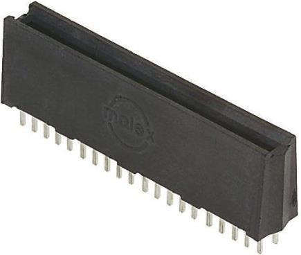 Produktbild Molex Kantensteckverbinder Sockel 12,9mm 4-pol