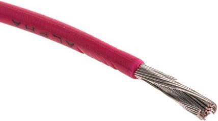 Produktbild AlphaWire Aderleitung EcoWire 18AWG Rot
