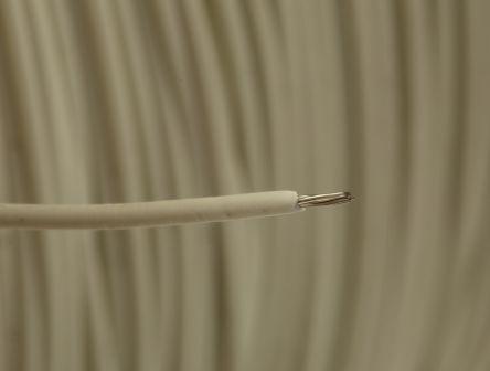 Produktbild AlphaWire Aderleitung EcoWire 26AWG Weiss (305 m)