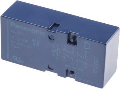 Produktbild Panasonic SF2-Relais,6A,12VDC,2NO/2NC,IP
