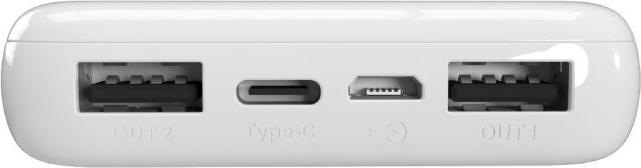 Immagine prodotto Puro Caricabatterie rapido Baltas 10000 mAh 2 x USB-A + 1 x USB-C balta (10000 mAh, 10 W)