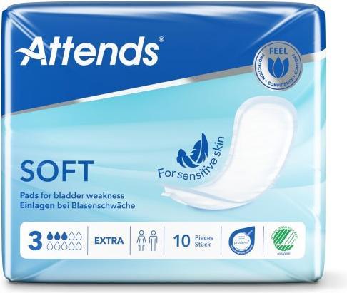Actual product image Attends Soft 3 Extra insoles (10 x, Large)