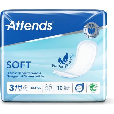 Thumbnail - Attends, Inkontinenzhygiene, Soft 3 Extra Einlagen (10 x, Large)