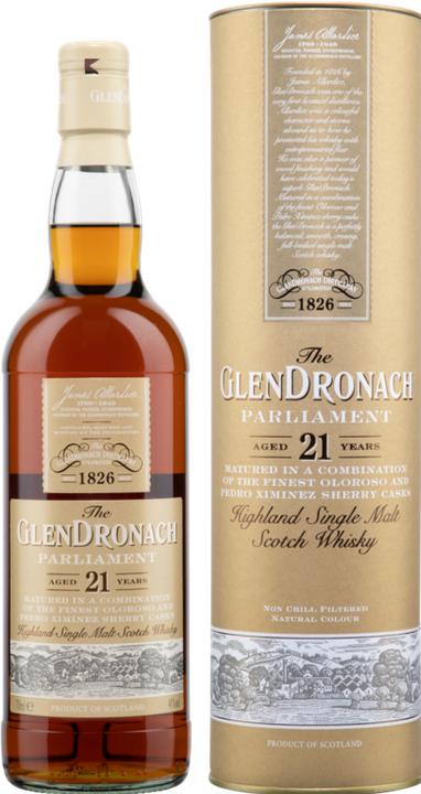 Glendronach 21 Years (Single Malt, Scotch Whisky, 1 x 70 cl)