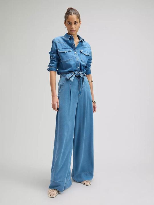Produktbild Lee Plissierte weite Damenjeans (26)
