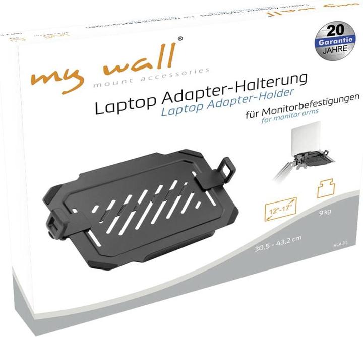 Image du produit myWall Support d'adaptateur pour ordinateur portable pour les fixations d'écran