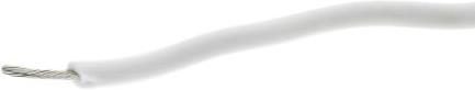 Produktbild AlphaWire Silikondraht, weiss, UL3239, AWG16, 15kV