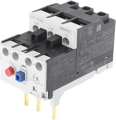 Actual product image Lovato Relay,thermal overload,3-pole 1.6A-2.5A