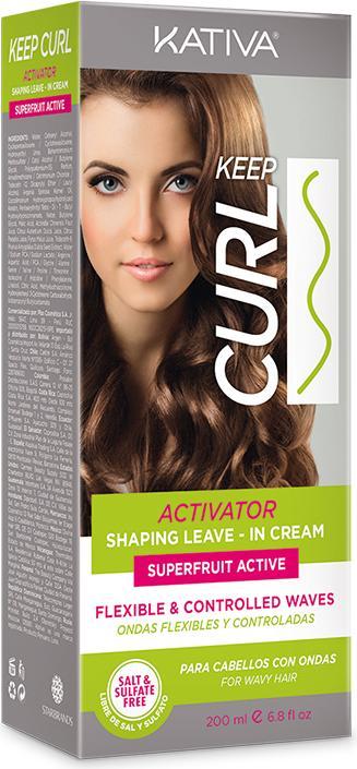 Produktbild Kativa KEEP CURL activator leave-in cream 200 ml (Haarcreme, 200 ml)
