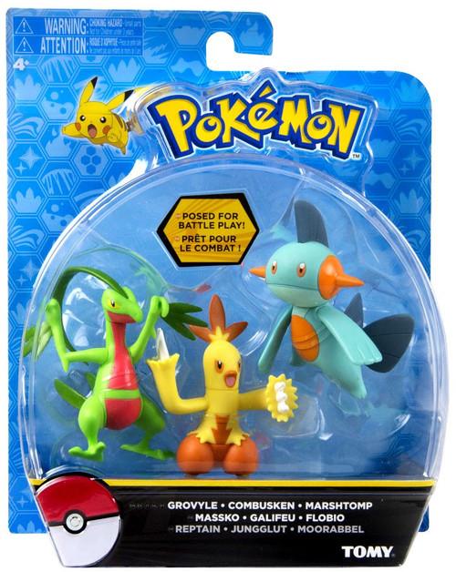 Produktbild Takara Tomy Pokemon Action Pose Ivysaur, Charmeleon & Wartortle 3-Inch Mini Figure 3-Pack