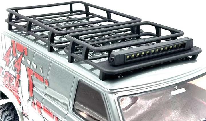 Image du produit Absima Hobby Plus 1:18 Crawler CR18P EVO-V2 Rock Van grey RTR 1:18 Brushed Crawler 4WD 2,4 GHz (RTR Prêt à fonctionner)