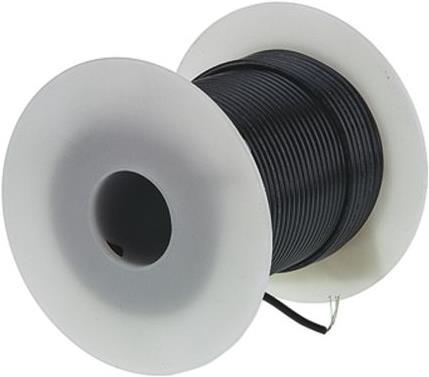 Produktbild AlphaWire Aderleitung AWG22 schwarz (30.50 m)