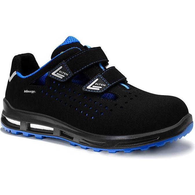 Elten, Sicherheitsschuhe, Sandals Impulse XXT Blue Easy ESD S1, black 48 (S1, 48)