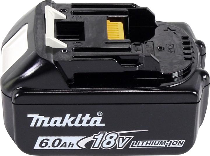Produktbild Makita DGA 452 G1 Akku Winkelschleifer 18 V 115 mm + 1x Akku 6,0 Ah - ohne Ladegerät (115 mm)
