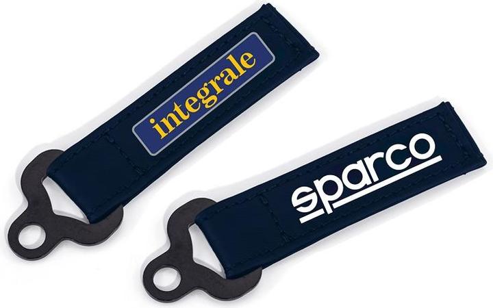 Actual product image Sparco Lancia Schlüsselanhänger Delta HF Integrale
