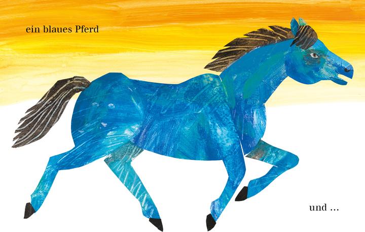 Image du produit Der Künstler und das blaue Pferd (Allemand, Eric Carle, Ulli et Herbert Günther, 2023)