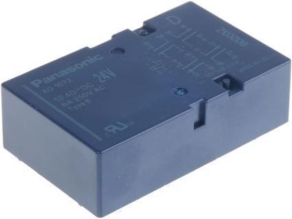 Produktbild Panasonic Relay,Sfty,4PST-NO 4PST-NC,6A,24DC
