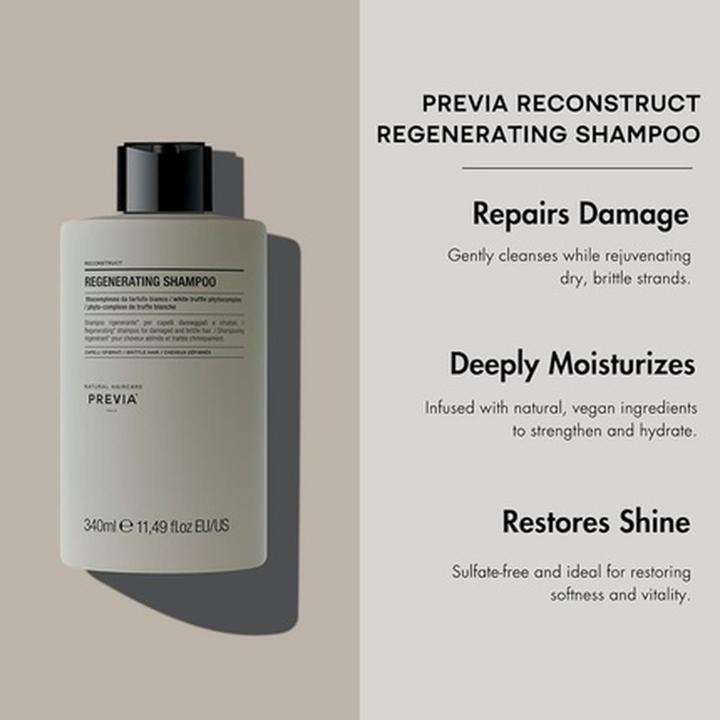 Produktbild Previa Reconstruct Regenerating Shampoo (Läuse Shampoo, 340 ml)