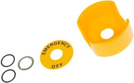 Produktbild Omron Industrial Automation Shroud with Emergency Off legend plate