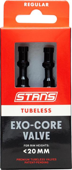 Produktbild Notubes Exo-Core Tubeless Ventile, Regular, schwarz