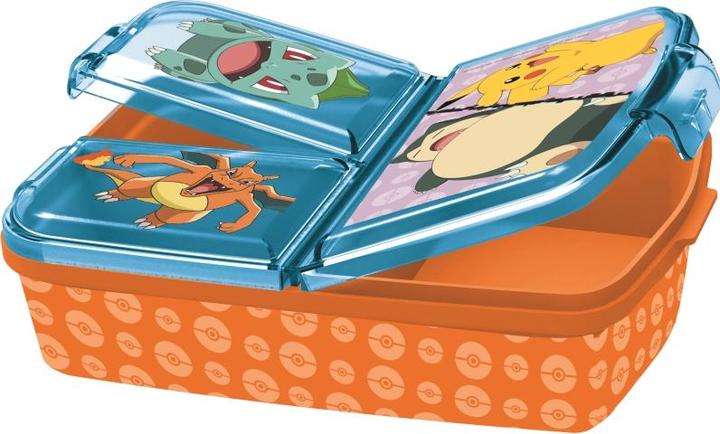 Stor Pokémon Pikachu & Friends - Lunchbox mit Fächern