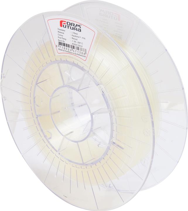 Produktbild Formfutura AquaSolve - PVA - Natural (Natur) (1.75mm - 300 gram) - 300 g (PVA, 1.75 mm, 300 g, Transparent)