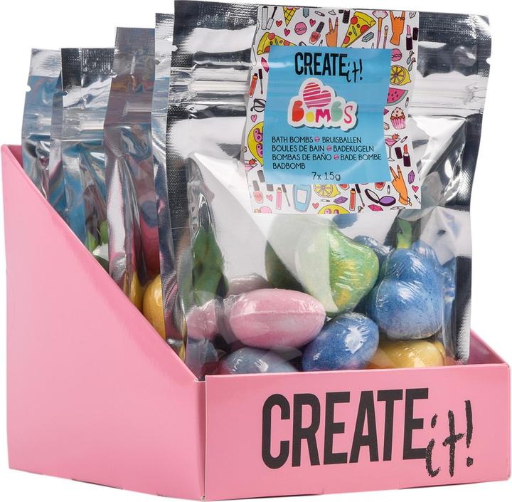Produktbild Create It! Badebomben Herzen 7er-Pack