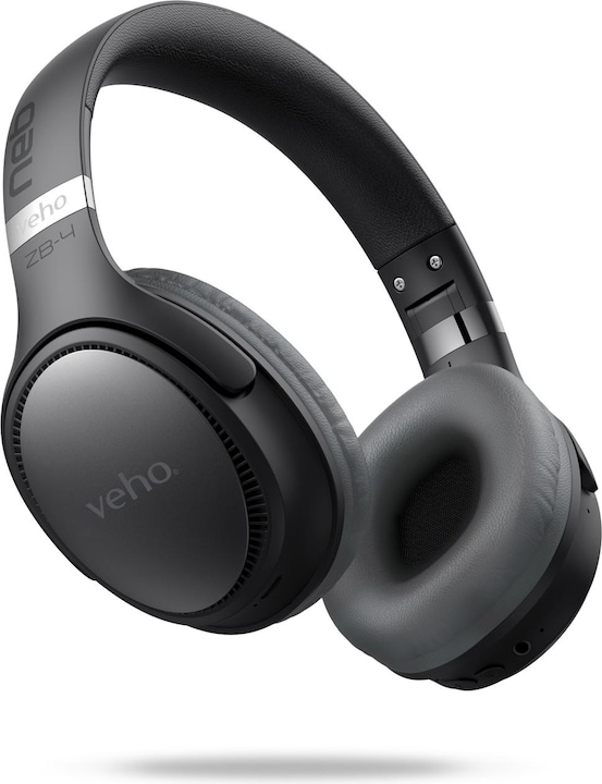 Actual product image veho ZB-4 NEB draadloze hoofdtelefoon met microfoon (36 h, Cable)