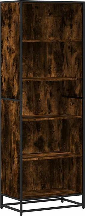 Actual product image vidaXL Bookcase Shelf Standing shelf Office shelf Storage shelf Smoked oak