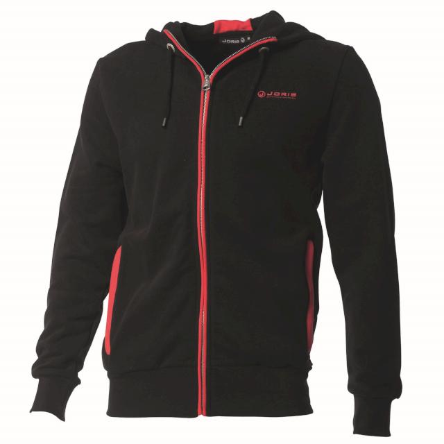 Produktbild Tricorp 306002BlackRedXS Joris Lifestyle Hoodie Bi-Color (XS)