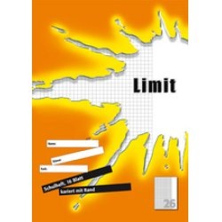 Actual product image Limit A4 stapled exercise book (A4, Checked, Hardcover)