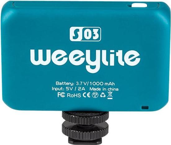 Produktbild Weeylite S03 portable pocket RGB Light Grau
