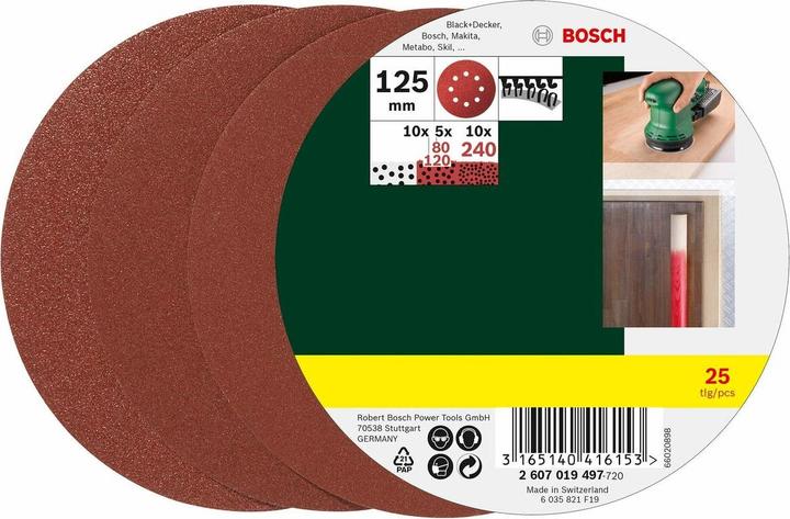 Actual product image Bosch Home & Garden Pex 400 Ae (Eccentric grinder, 370 W)