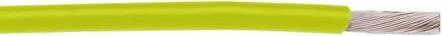 Produktbild AlphaWire UL1180 Hook up wire PTFE 24AWG yellow30m