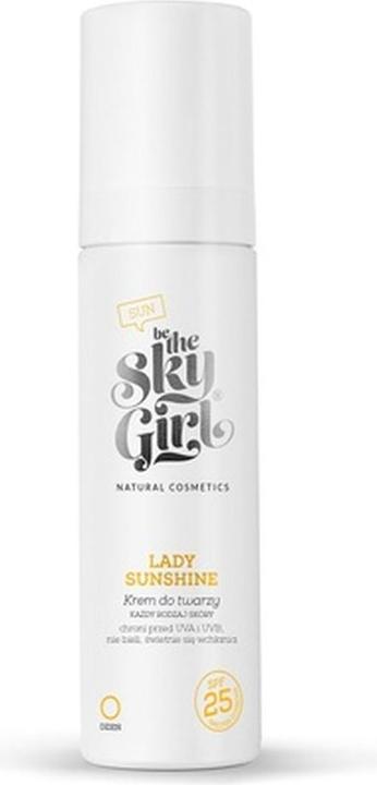 Be the Sky Girl Sun krem do twarzy SPF25 Lady Sunshine 50ml (Sonnencreme Gesicht, SPF 25, 50 ml)