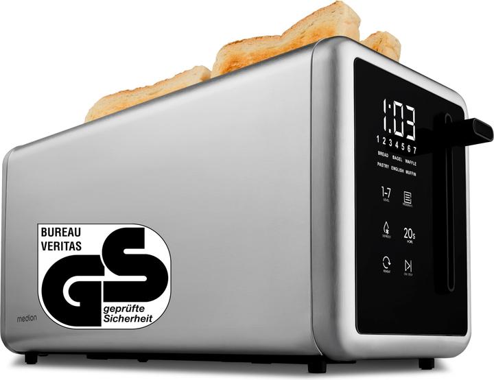 Medion Life MD12103 Toaster silber