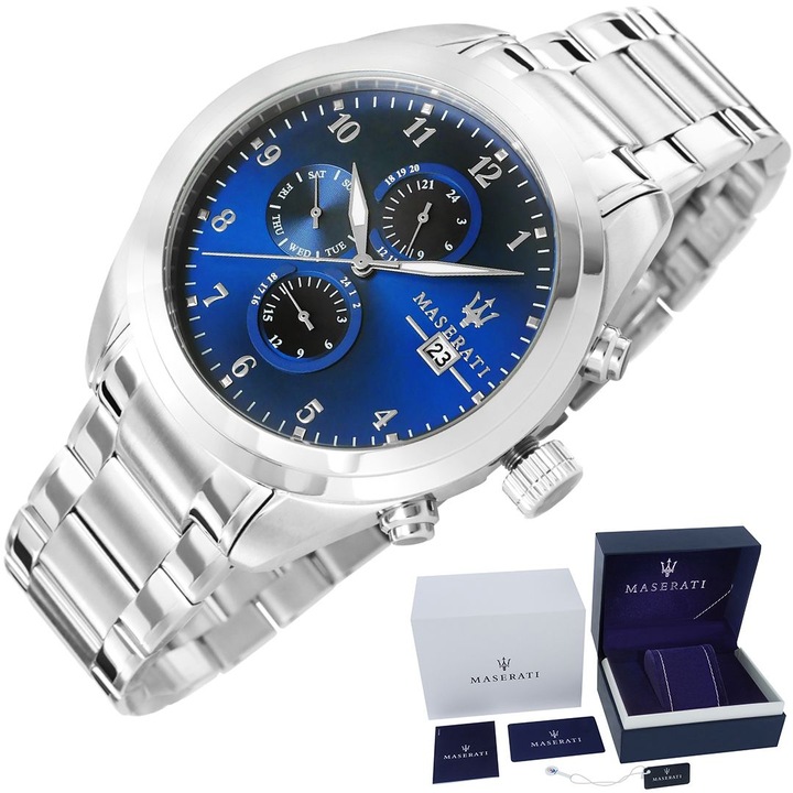 Produktbild Maserati Laikrodis Męski Traguardo R8853112505 + BOX