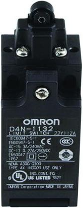 Actual product image Omron Industrial Automation Limit Switch, Plunger, M20, 2 Conduit
