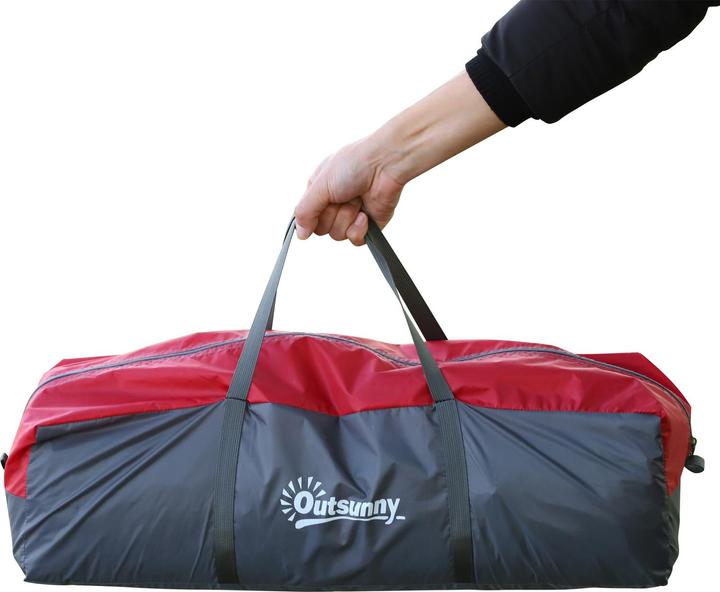 Image du produit Outsunny Tente tunnel (Tente tunnel, 6.40 kg, 6 personnes)