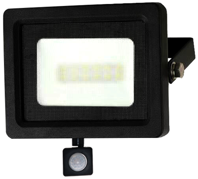 Actual product image EB Troller Sensor spotlight LED 20W black 4000K (12 m)