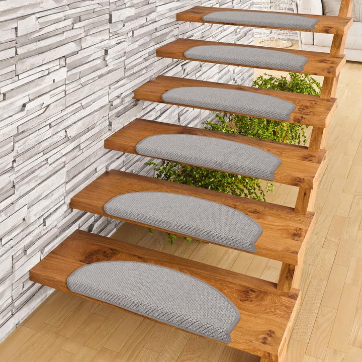 Actual product image Pergamon Bentzon flat weave step mats set of 15 (24 x 65 cm)