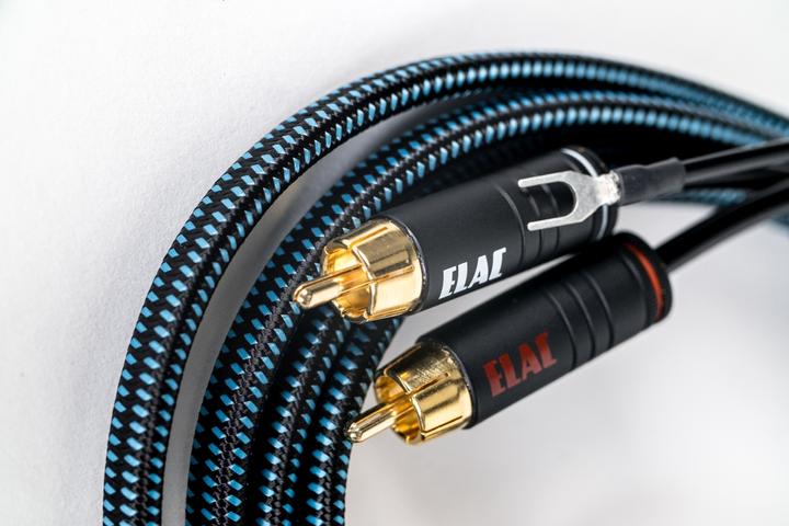 Actual product image ELAC Miracord phono cable 1.8m *black*