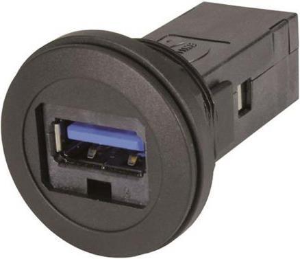 Produktbild Harting har-port USB 3.0 A-A PFT black