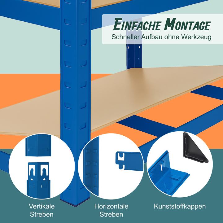 Produktbild Relaxdays Schwerlastregal